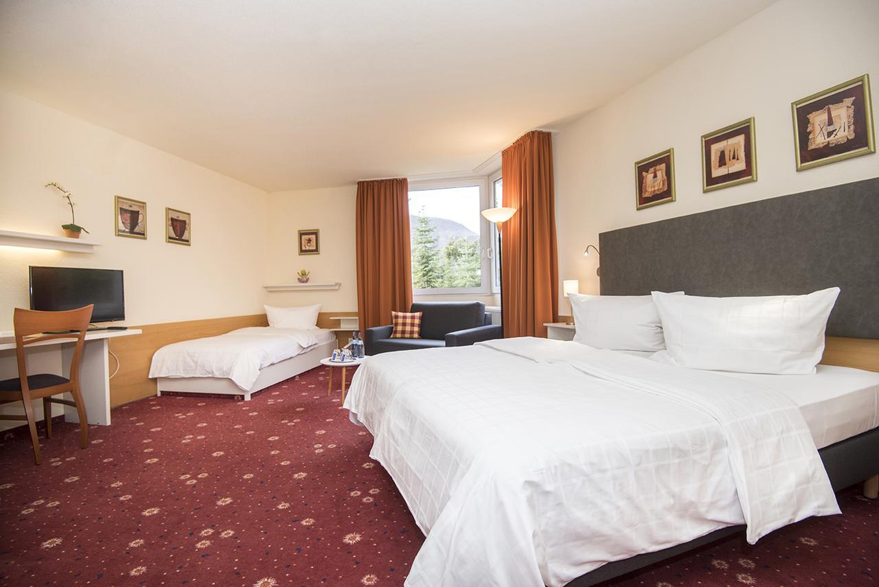 Akzent Hotel Hoehenblick Muehlhausen im Taele Eksteriør billede